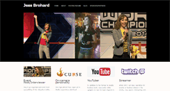 Desktop Screenshot of jessbrohard.com